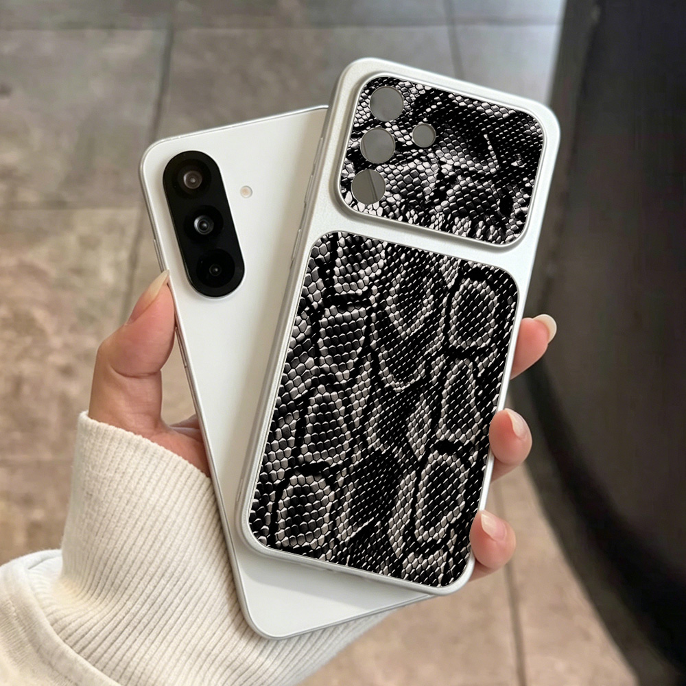 Phone Cases Galaxy A16 5G - Large Window Snake Print Phone Case