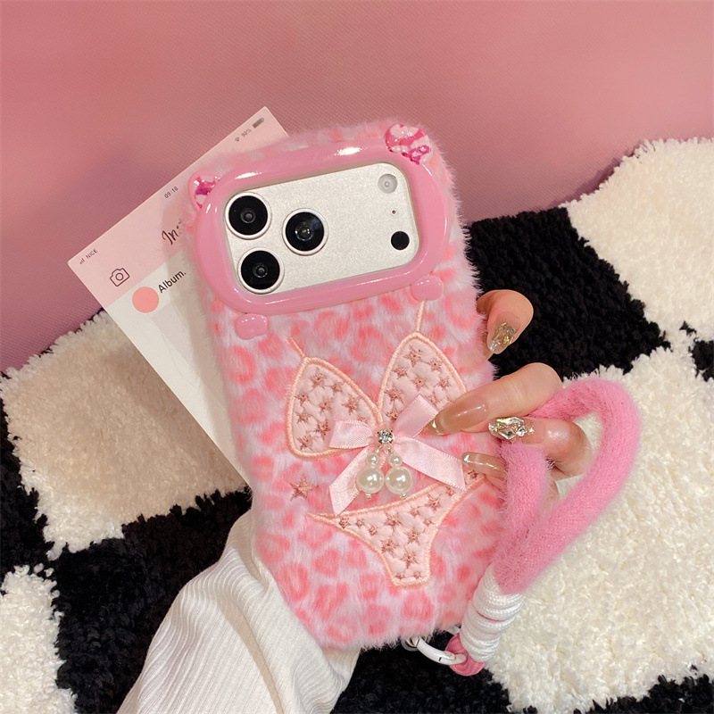 Phone Cases Iphone 13 - Luxury Leopard Print Bikini Pattern Plush