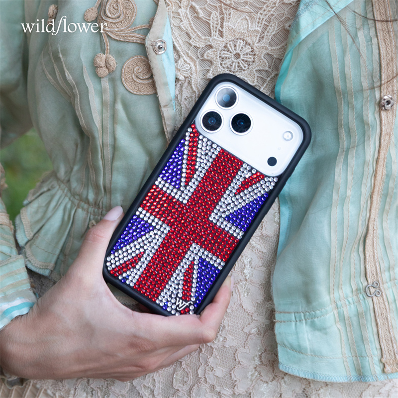 Sparkling Rhinestone Union Jac - Phone Cases London 评论和价格