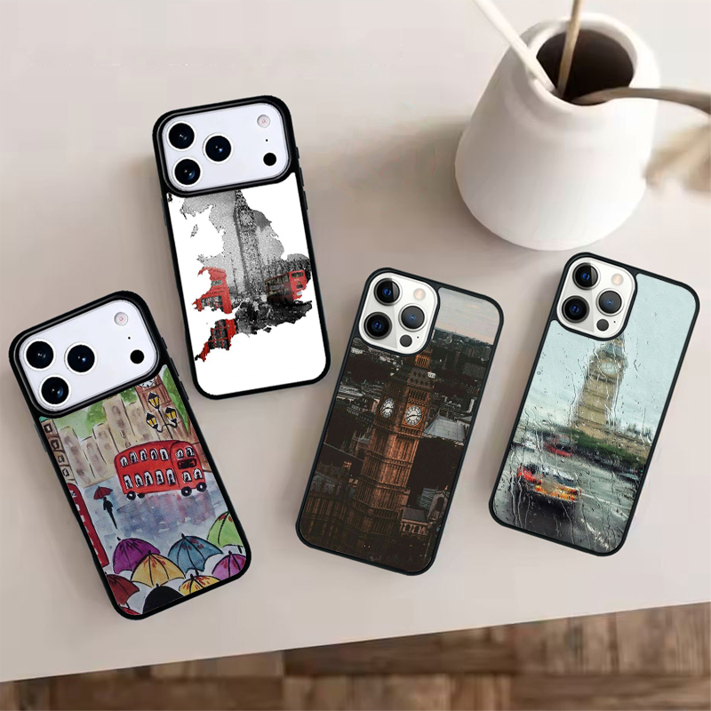 London Red Bus Big Ben sillico - Phone Cases London 评论和价格