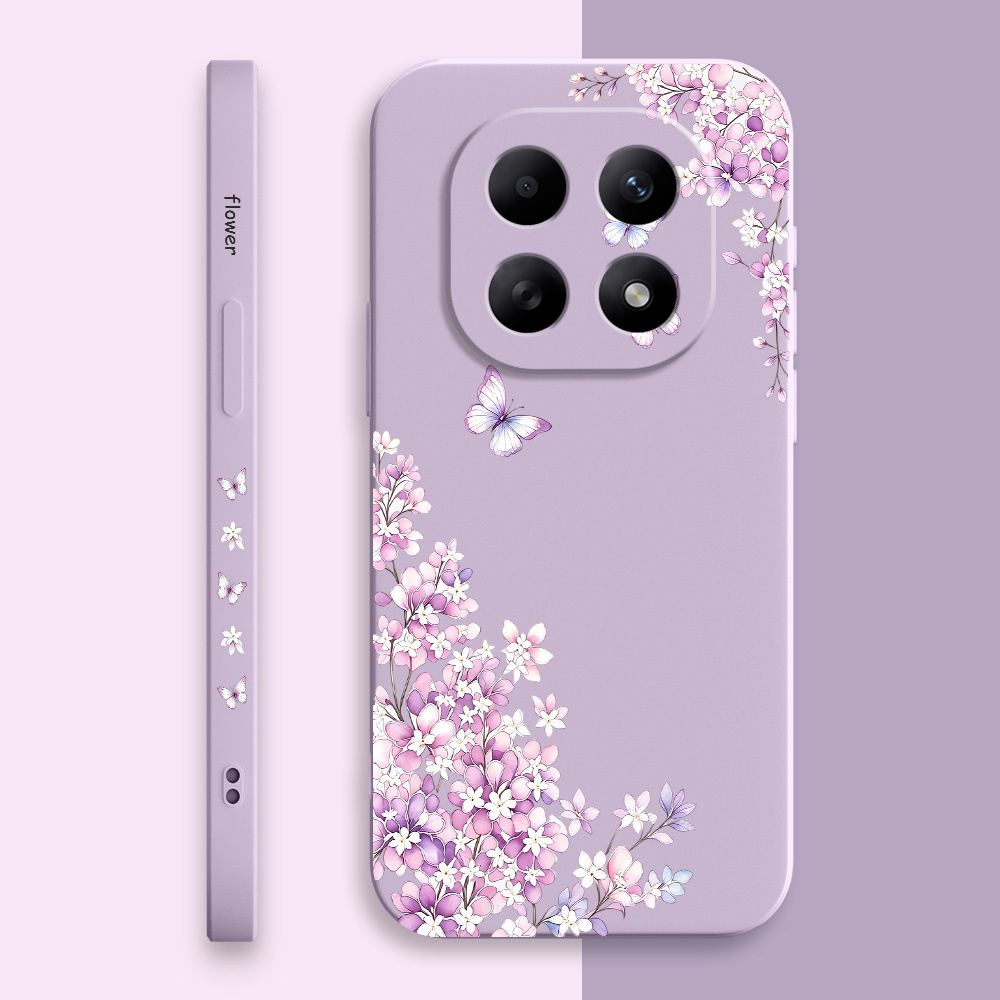 Violet Floral Phone Case For X - Phone Cases Xiaomi 15 评论和价格