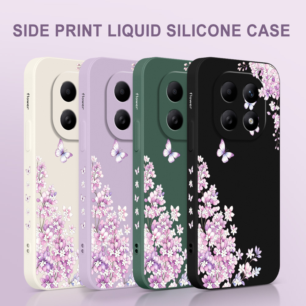 Violet Floral Phone Case For X - Phone Cases Xiaomi 15 评论和价格