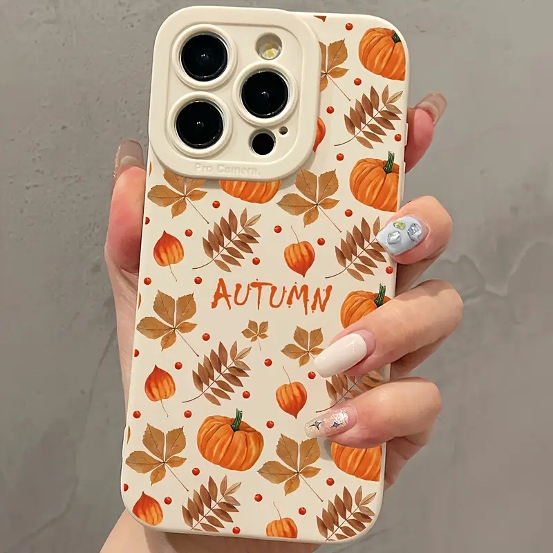 Autumn Maple Leaves Pumpkin Pa - Phone Cases Xiaomi 15 评论和价格
