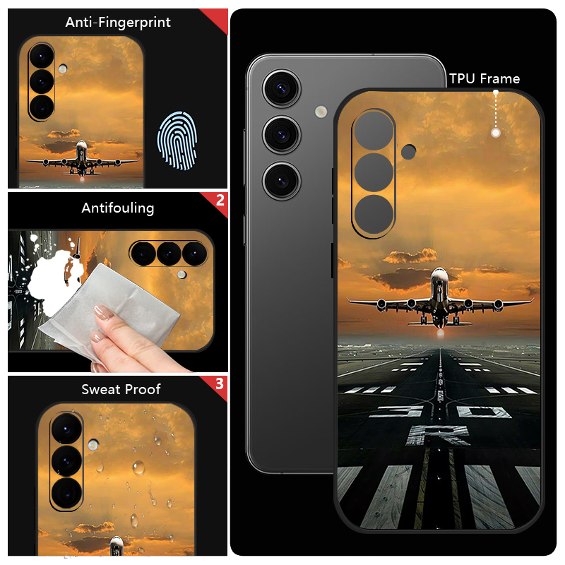 Airplane Print Phone Case For  - Phone Cases Galaxy A16 5G 评论和价格