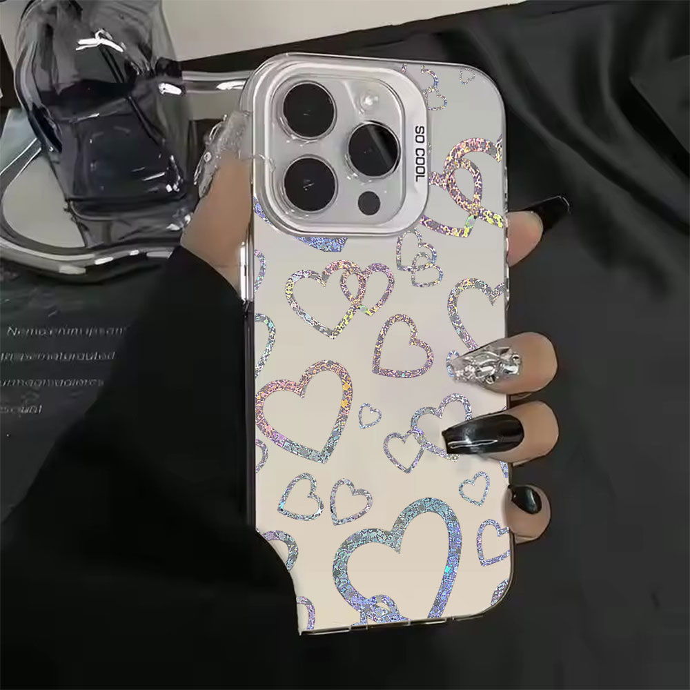 Colorful Heart Print Case For  - Phone Cases Iphone 13 评论和价格