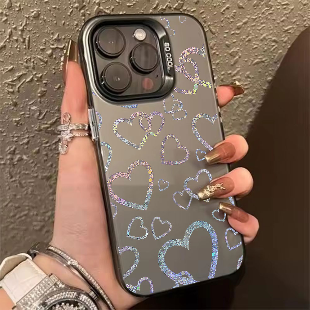 Colorful Heart Print Case For  - Phone Cases Iphone 13 评论和价格