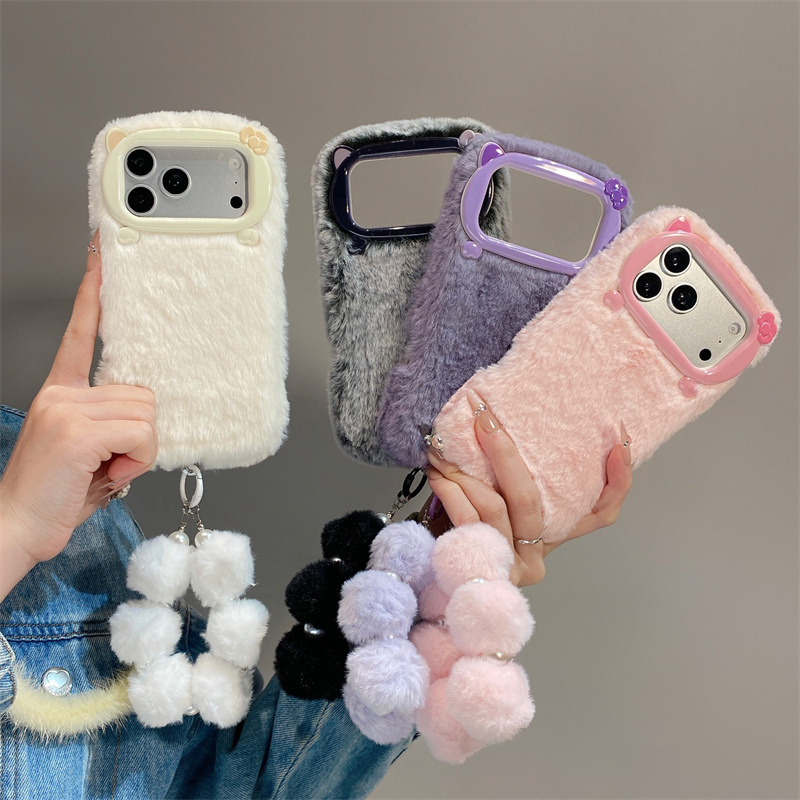 Luxury Solid Colors Furry Plus - Phone Cases Iphone 13 评论和价格