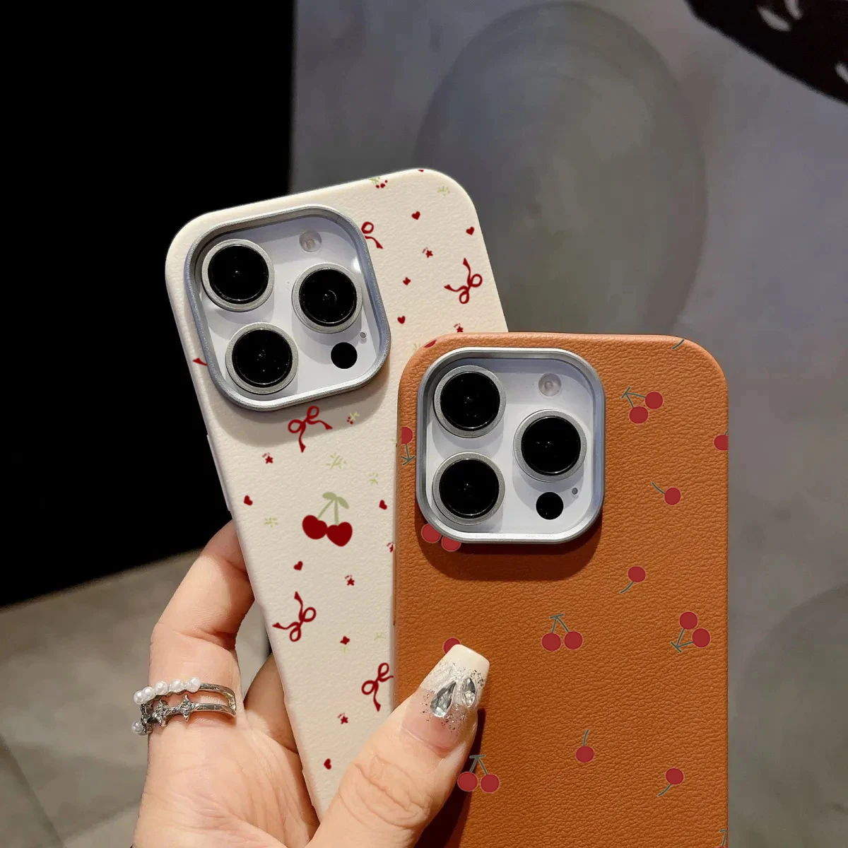 INS Cute Cartoon Cherry Patter - Phone Cases Xiaomi 15 评论和价格