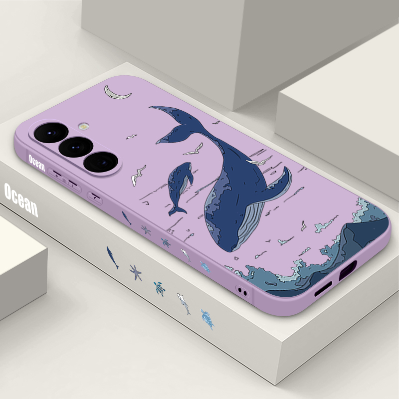 Whales Phone Case For Samsung  - Phone Cases Galaxy A16 5G 评论和价格
