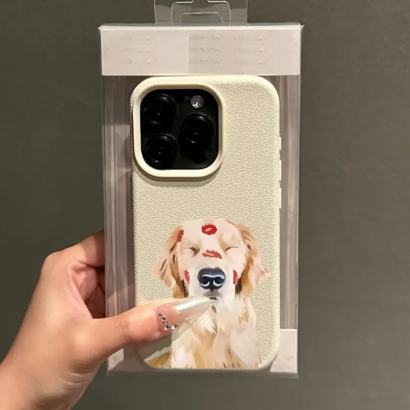 Cute Golden Retriever Red Lip  - Phone Cases Galaxy A16 5G 评论和价格