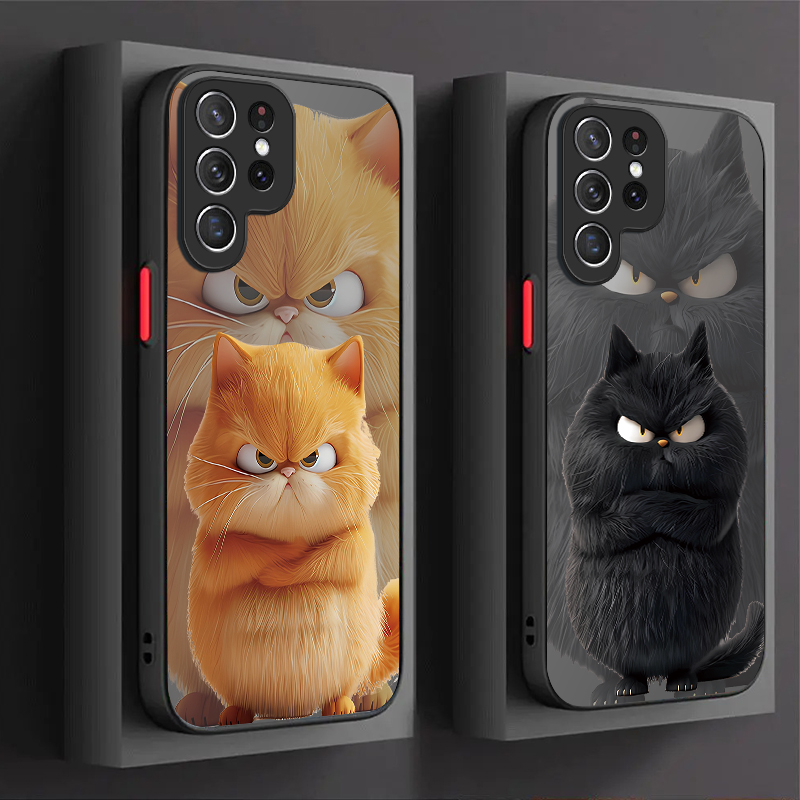 Angry Cat Couple Style Case fo - Phone Cases Galaxy A16 5G 评论和价格