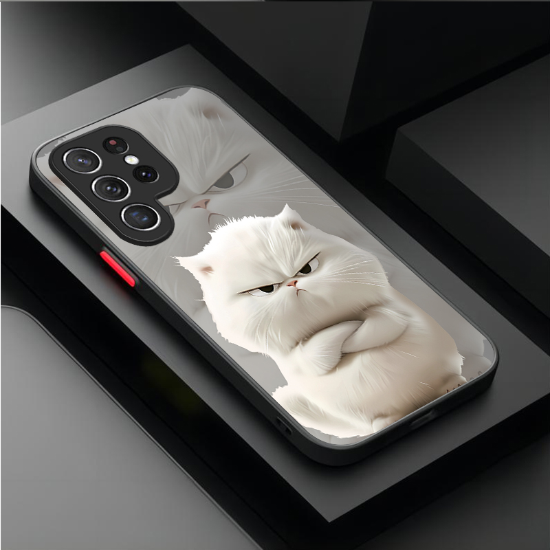 Angry Cat Couple Style Case fo - Phone Cases Galaxy A16 5G 评论和价格