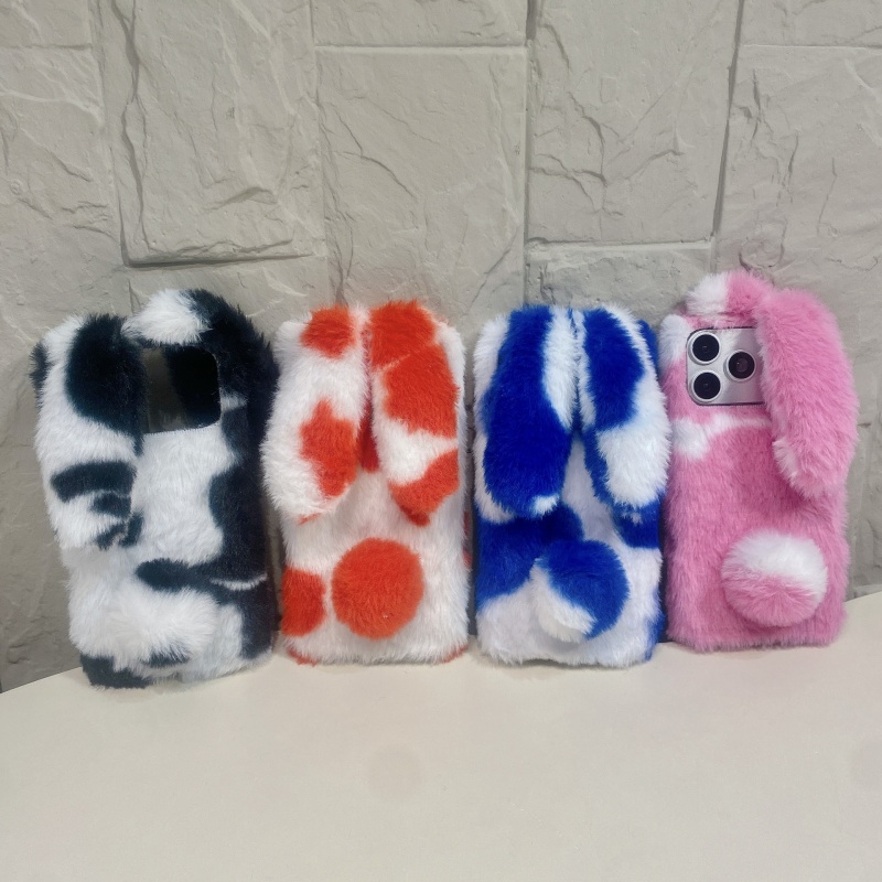 Cute Rabbit Design Fluffy Phon - Phone Cases Iphone 13 评论和价格