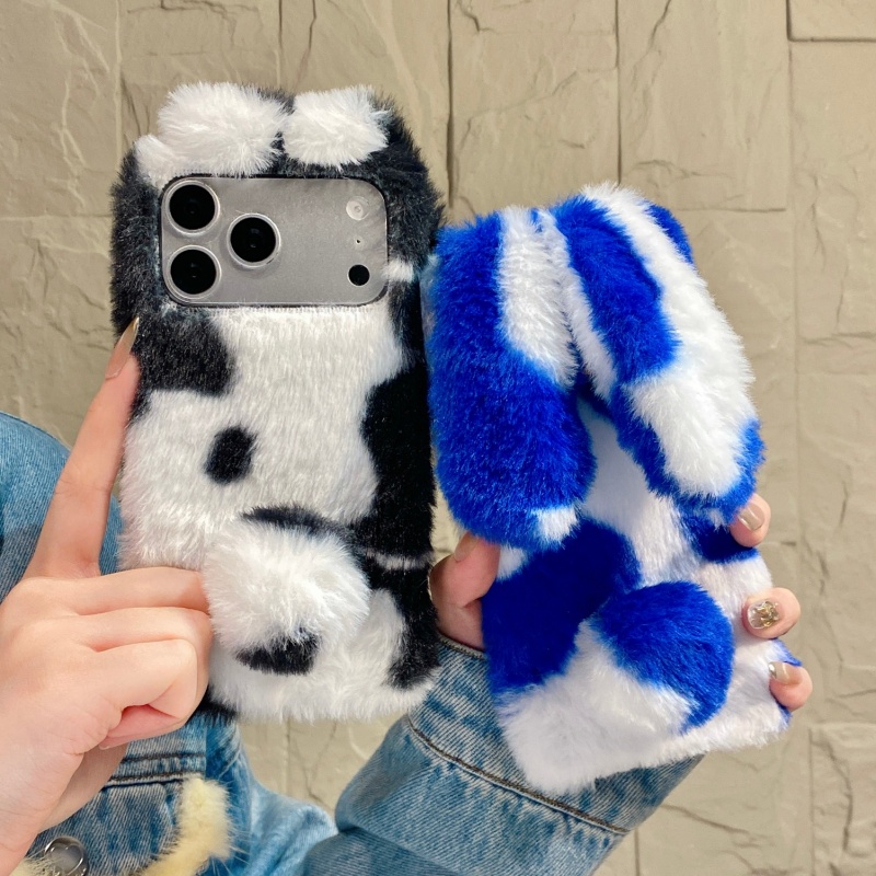 Cute Rabbit Design Fluffy Phon - Phone Cases Iphone 13 评论和价格